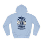The compass was invented before the clock - Direction is more important than time-Unisex Hoodie