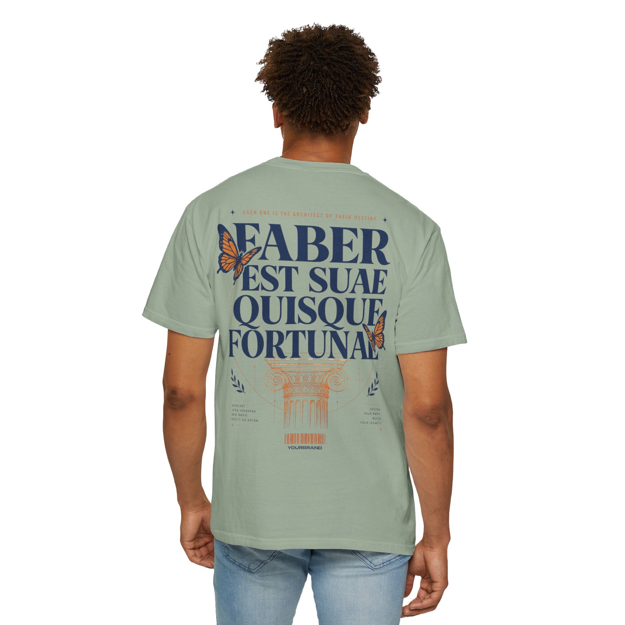 Faber Est Suae Quisque Fortunae - Each one is the architect of their destiny-Unisex T-Shirt