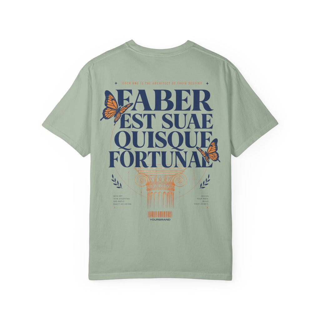 Faber Est Suae Quisque Fortunae - Each one is the architect of their destiny-Unisex T-Shirt