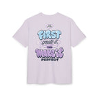 First create it, then make it perfect-Unisex Heavy Oversize Tee