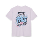 Move at your own pace, but never stop-Unisex Heavy Oversize Tee