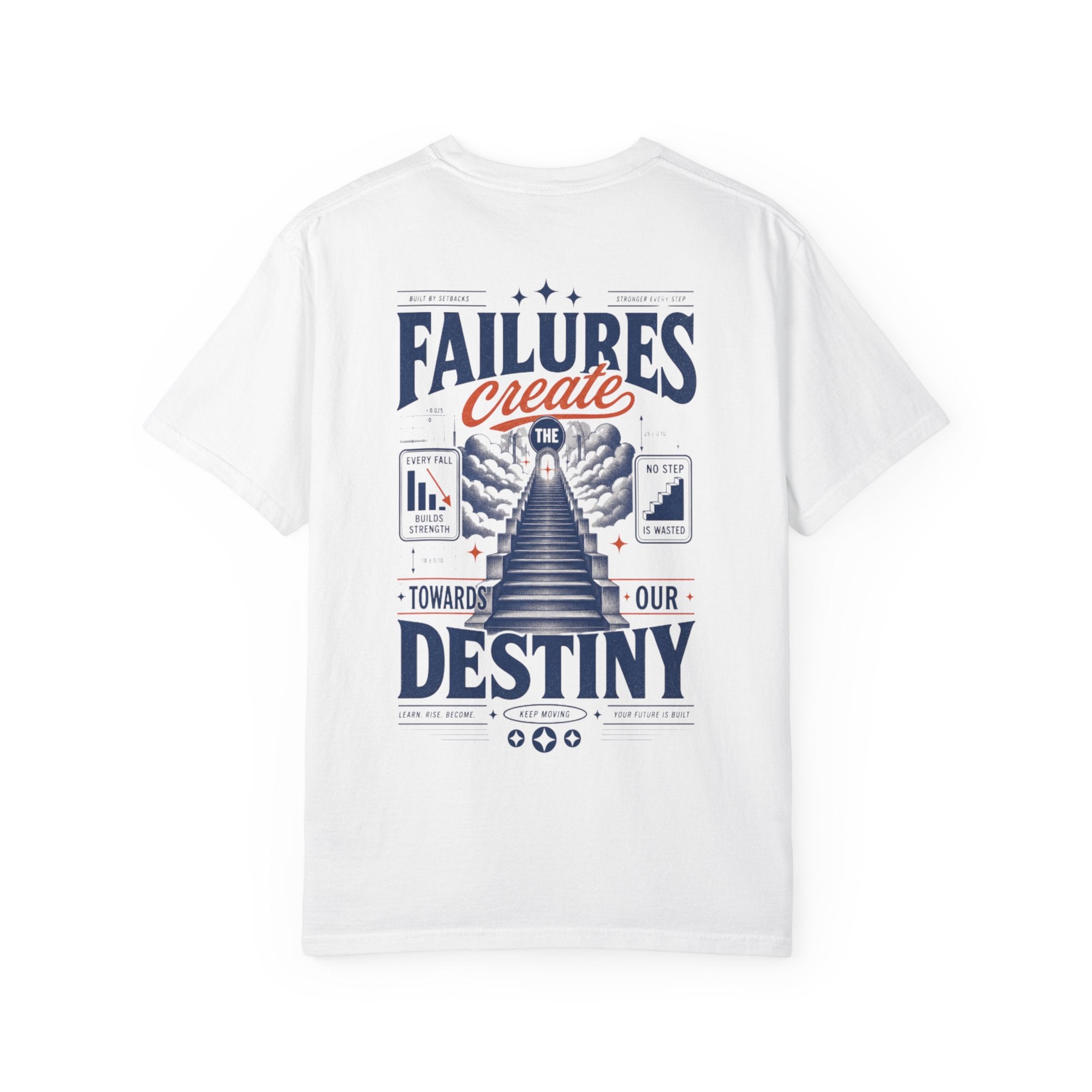 Failures create the stairs towards our destiny-Unisex T-Shirt