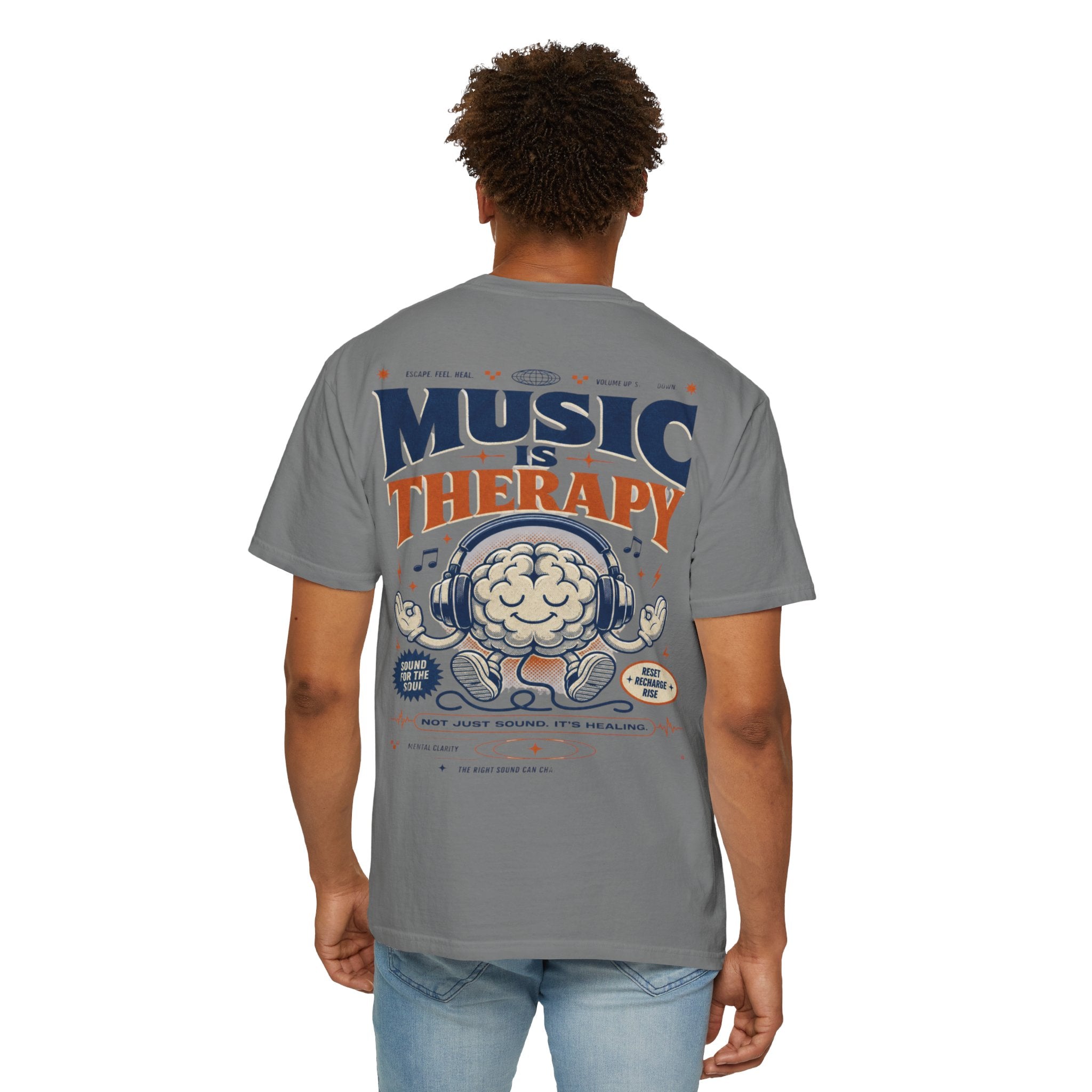 Music is therapy-Unisex T-Shirt