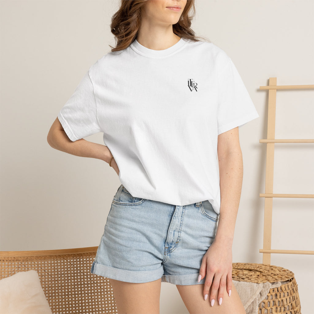 The back says what the front won’t.-Unisex T-Shirt
