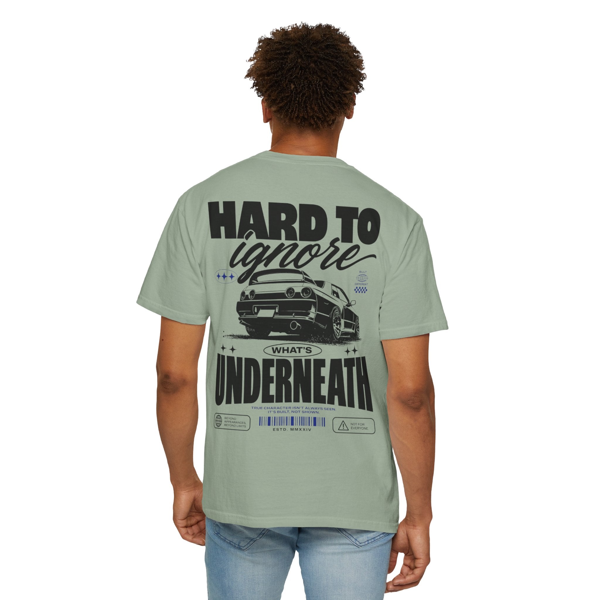Hard to ignore what’s underneath-Unisex T-Shirt