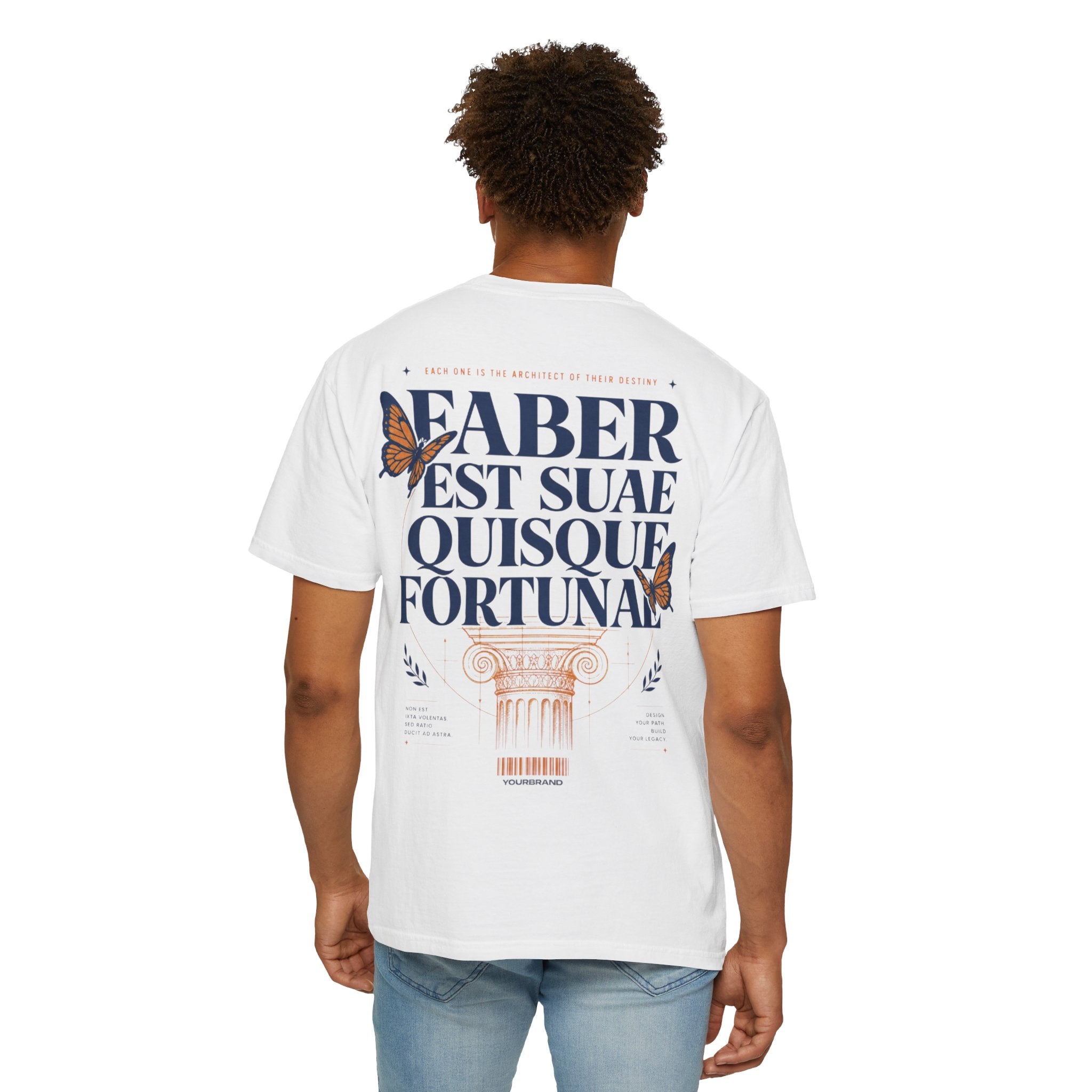 Faber Est Suae Quisque Fortunae - Each one is the architect of their destiny-Unisex T-Shirt