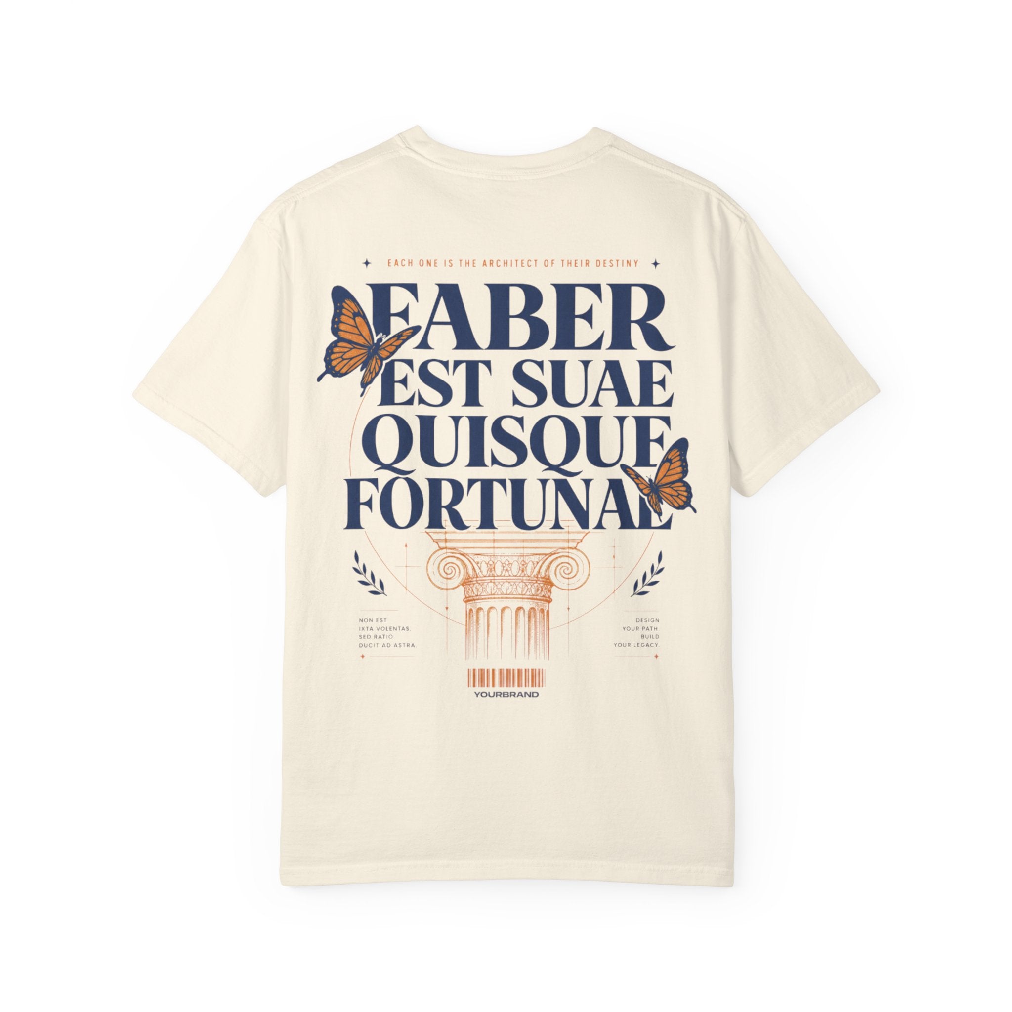 Faber Est Suae Quisque Fortunae - Each one is the architect of their destiny-Unisex T-Shirt