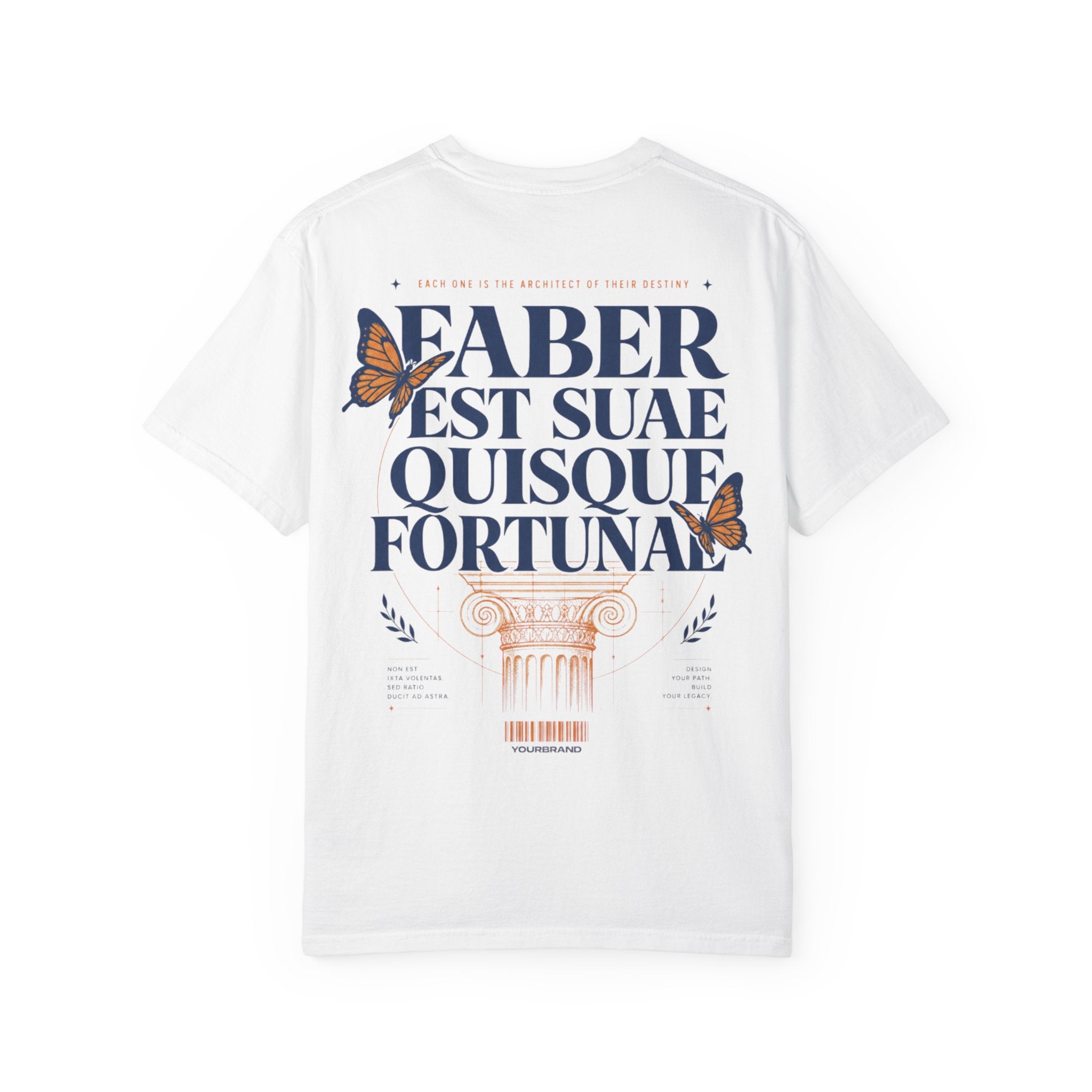 Faber Est Suae Quisque Fortunae - Each one is the architect of their destiny-Unisex T-Shirt