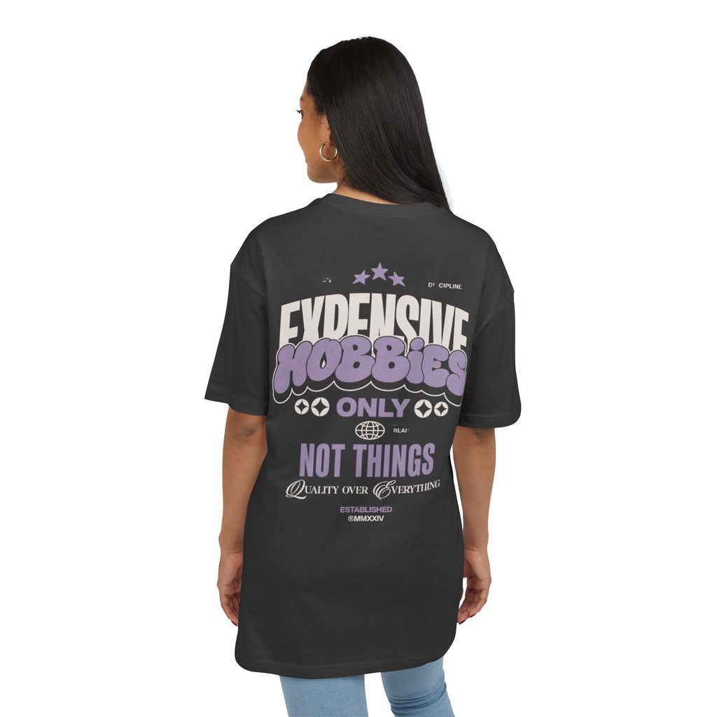 Expensive hobbies only-Unisex Heavy Oversize Tee