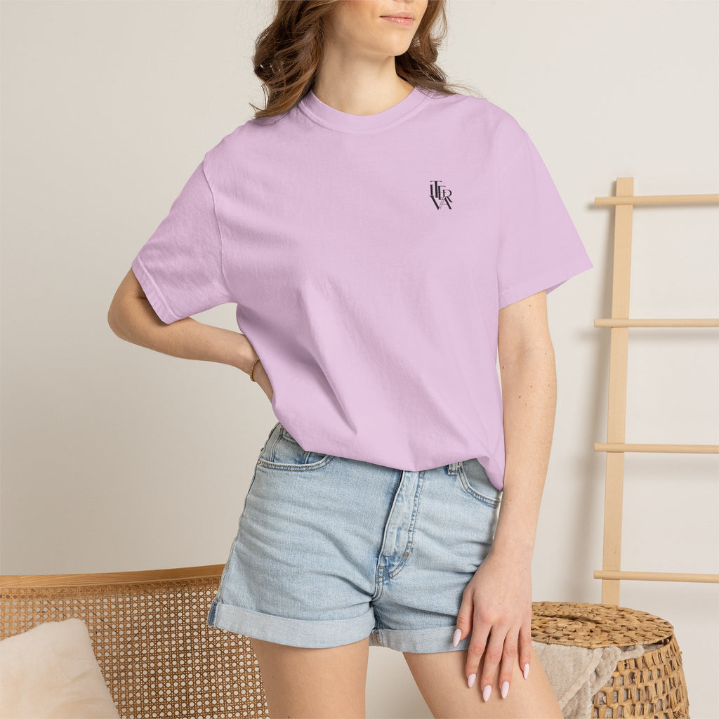 The back says what the front won’t.-Unisex T-Shirt
