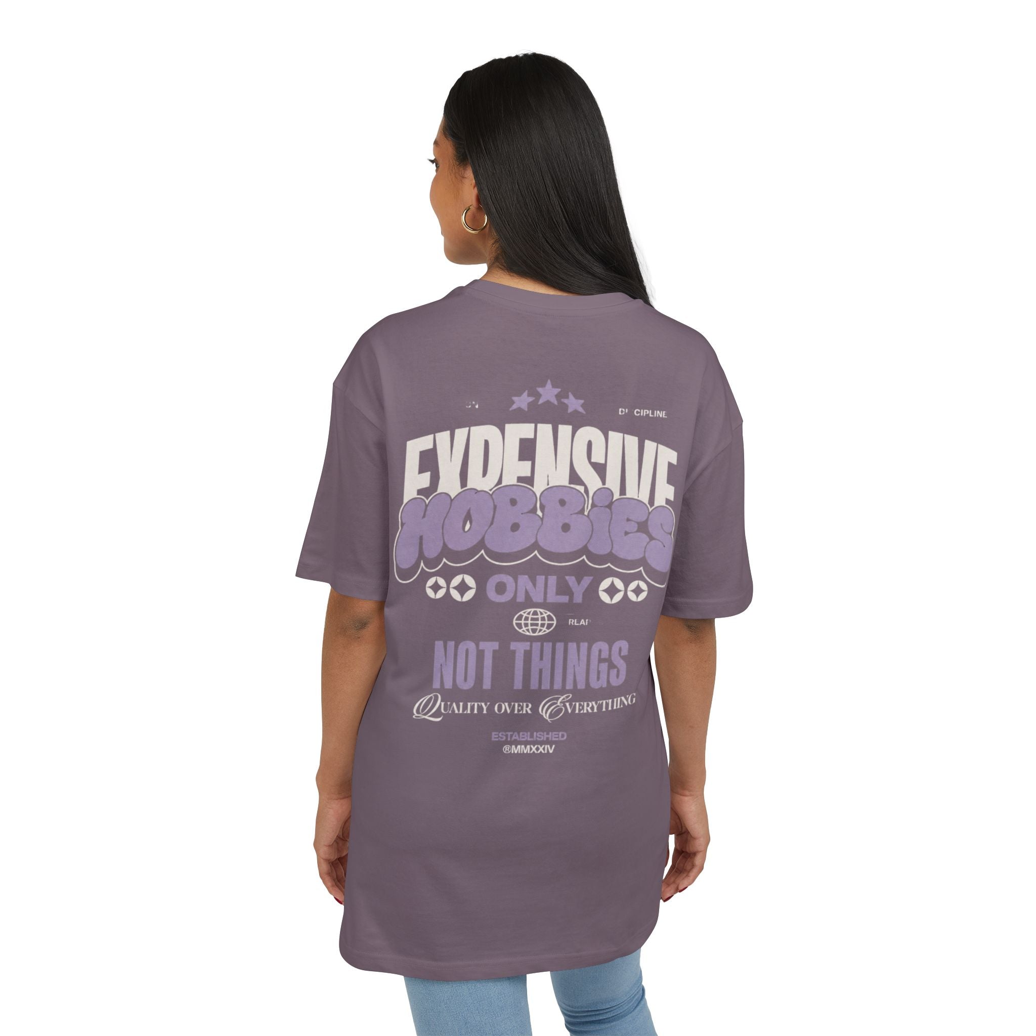 Expensive hobbies only-Unisex Heavy Oversize Tee