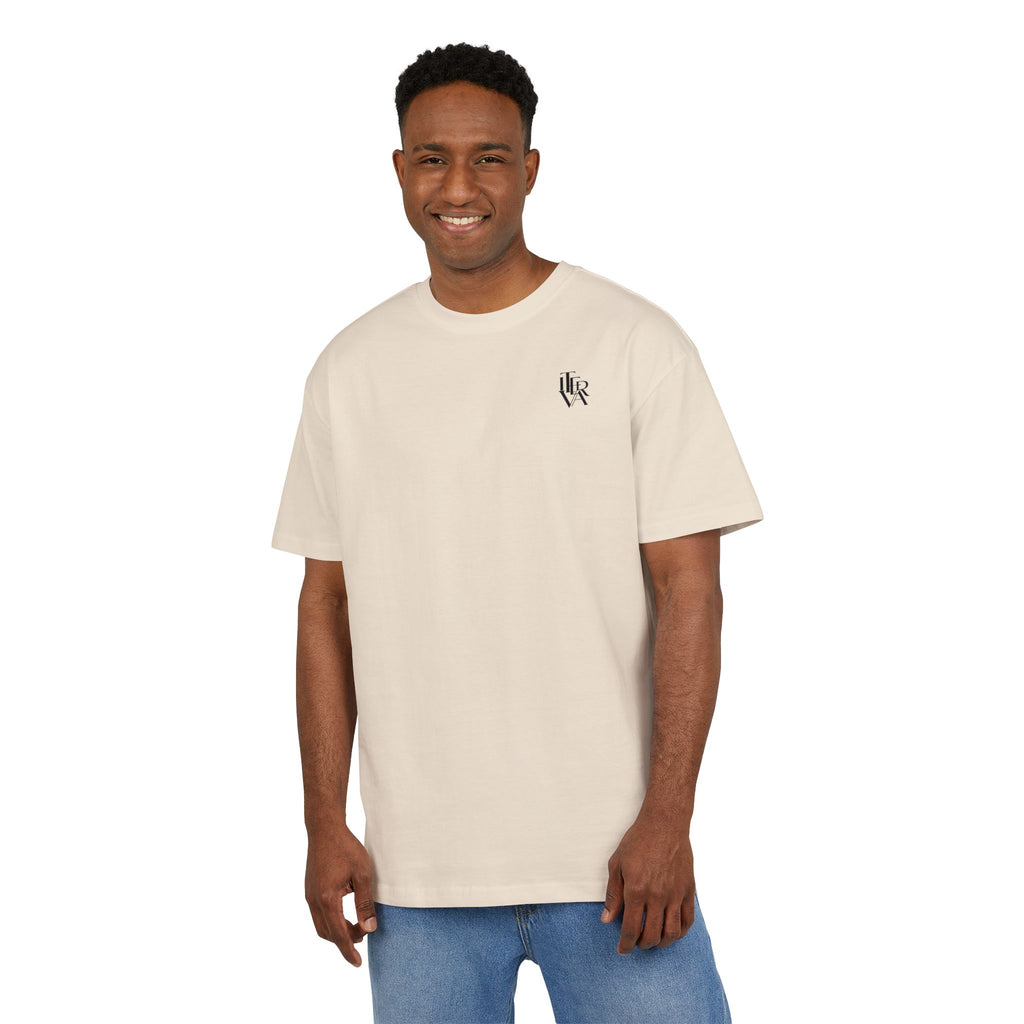 Move at your own pace, but never stop-Unisex Heavy Oversize Tee