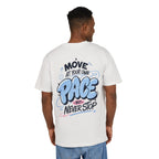Move at your own pace, but never stop-Unisex Heavy Oversize Tee